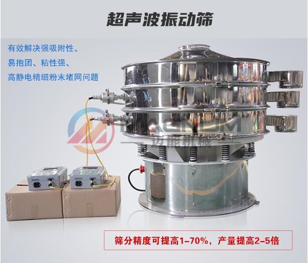 硅碳負(fù)極材料超聲波振動(dòng)篩