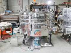 山東青島化肥搖擺篩已發貨，請何經理注意查收！